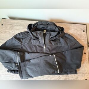 GAP Navy Women’s Lightweight Hooded Rain Jacket